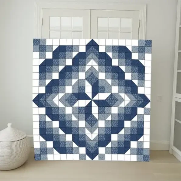 flower nana baby quilt pattern