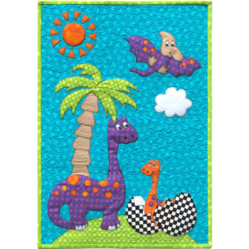 Dino Baby quilt pattern