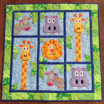 zoo baby quilt pattern