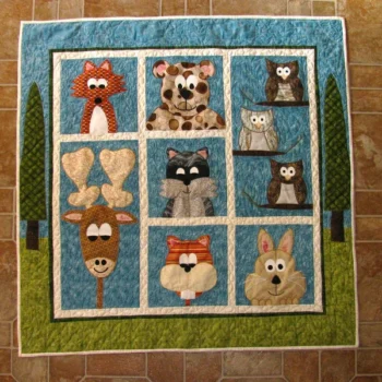 forest baby quilt pattern