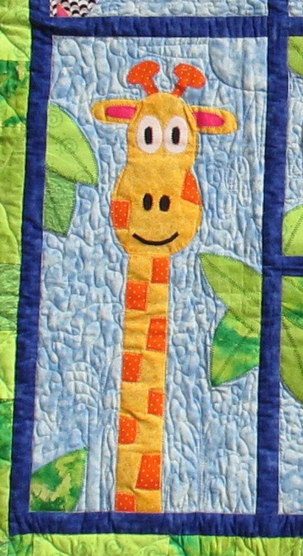 jiraf baby Quilt pattern