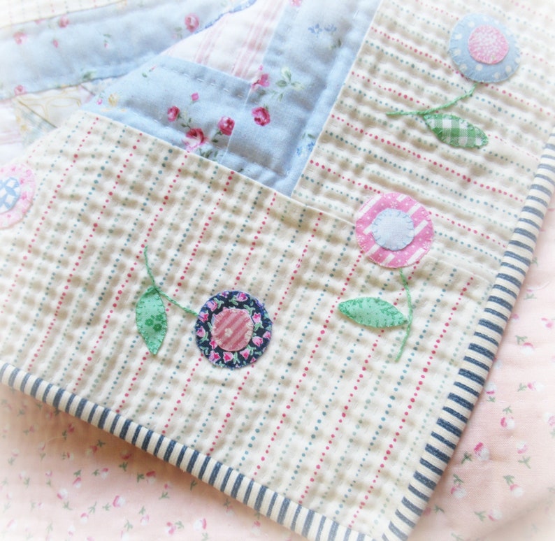 Flowers baby Quilt Pattern