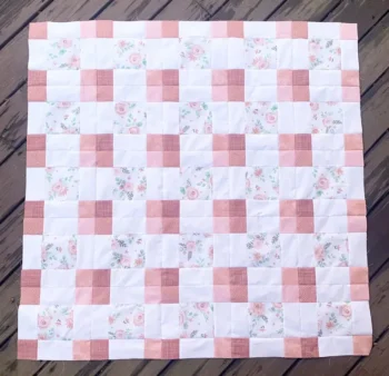 Floral Squares Quilt Pattern