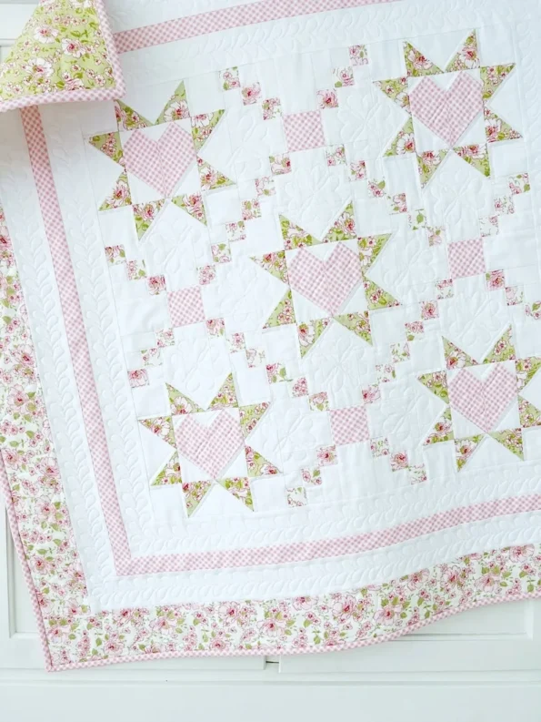 Patchwork of Love Quilt Pattern 1