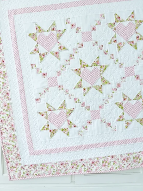 Patchwork of Love baby Quilt Pattern