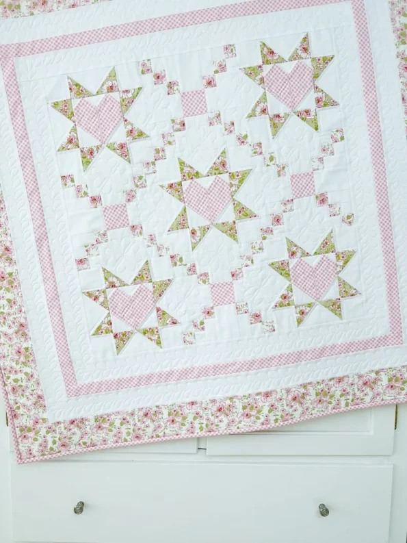 Patchwork of Love baby Quilt Pattern