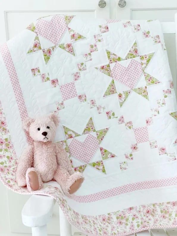 Patchwork of Love baby Quilt Pattern