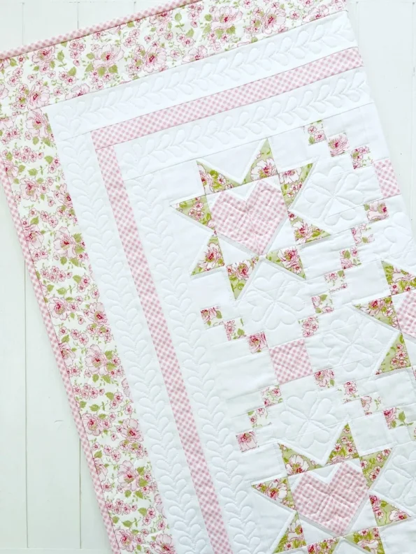 Patchwork of Love baby Quilt Pattern