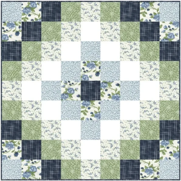 Oasiss baby quilt pattern