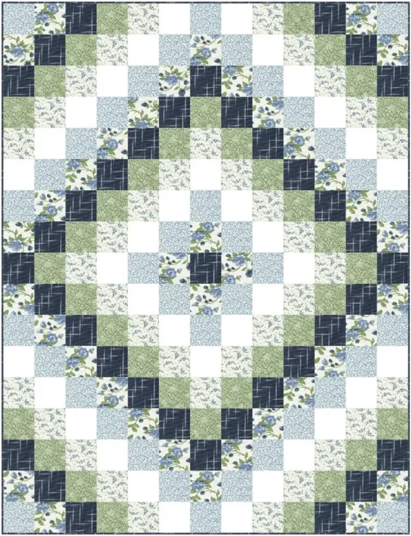 oasis baby quilt pattern 1