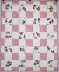Floral Squares Quilt Pattern