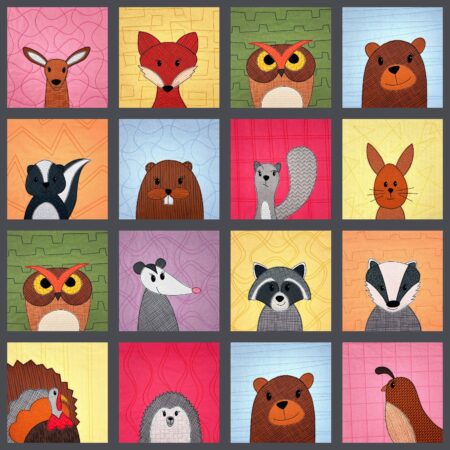 animal quilt patterns​