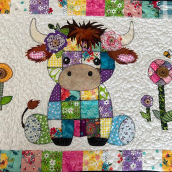 Highland Cow Quilt pattern