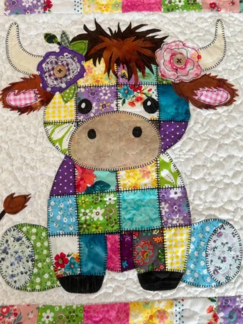 Highland Cow Quilt patterns