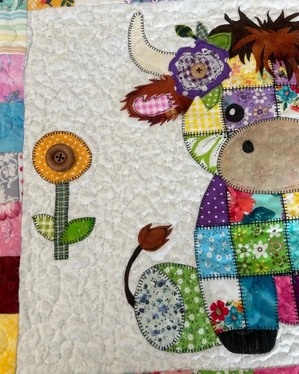 Highland baby Cow Quilt pattern