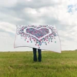 1 heart quilt