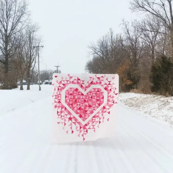 Exploding Heart Quilt Patterns